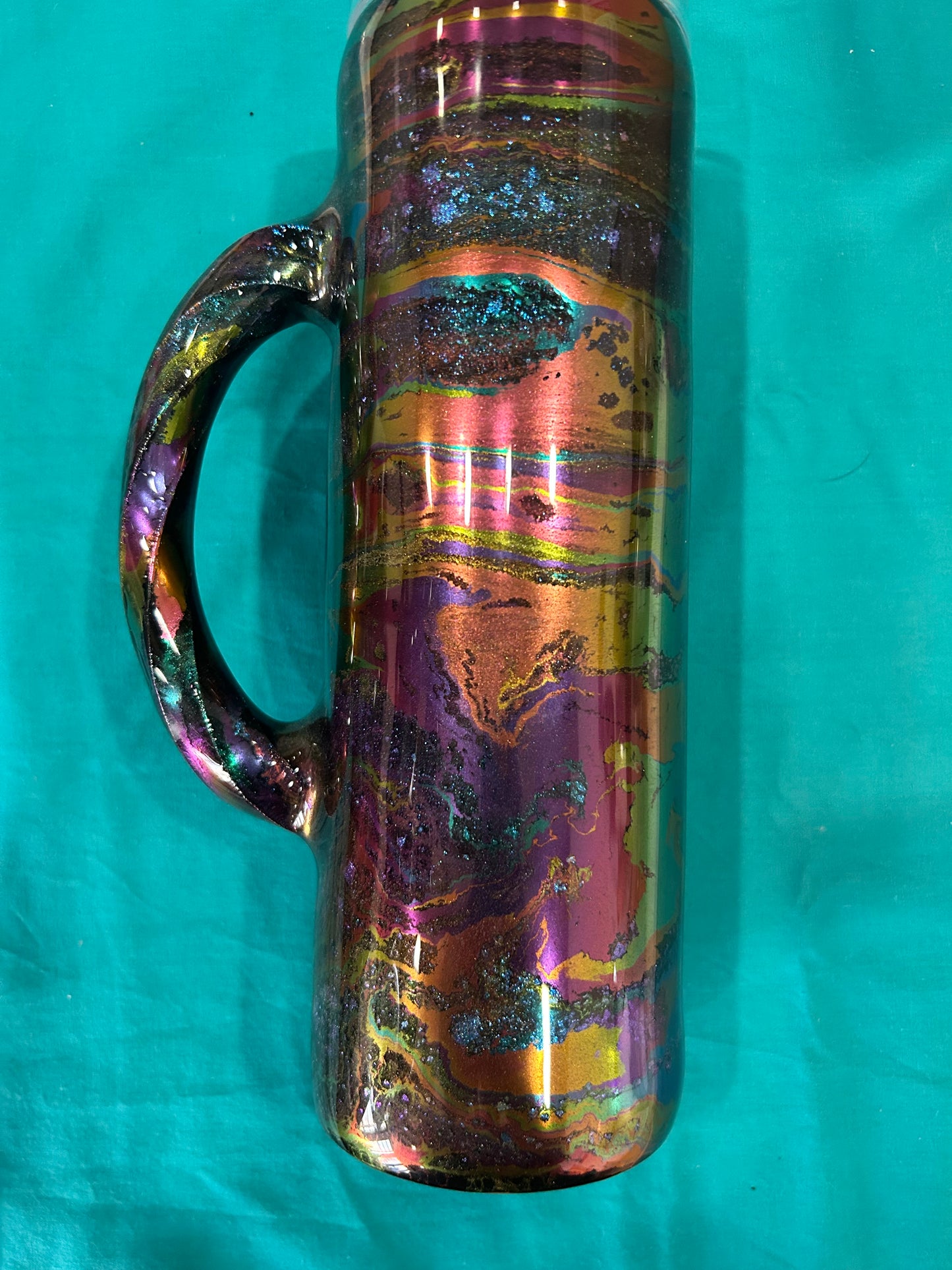 Chrome Oil Swirl (added twist handle)