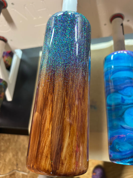 Glittered Woodgrain 20oz