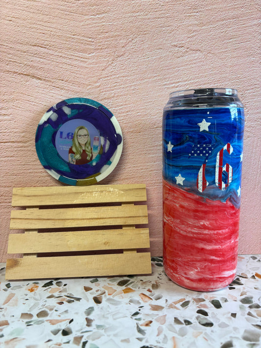 1776 18oz Soda Can Tumbler