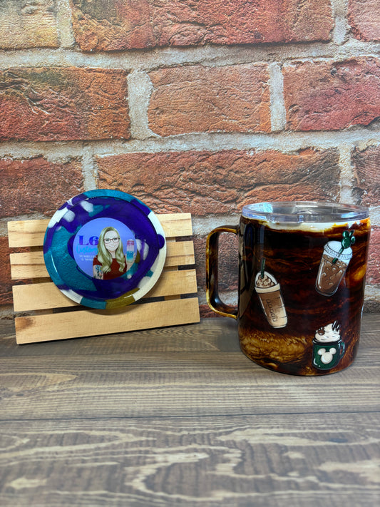 Coffee swirl Mug 12oz