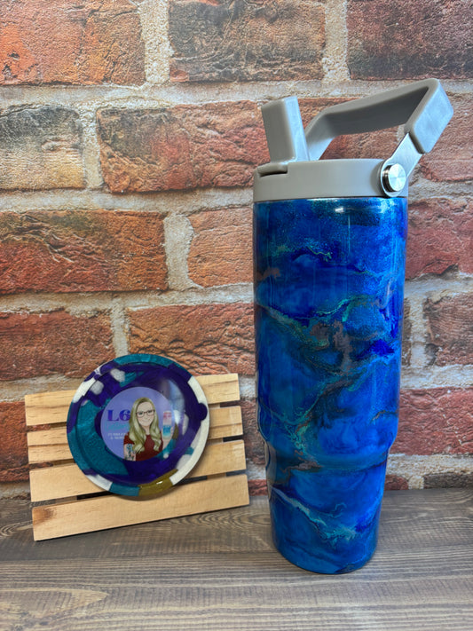 Blue Ocean 30oz Waterbottle